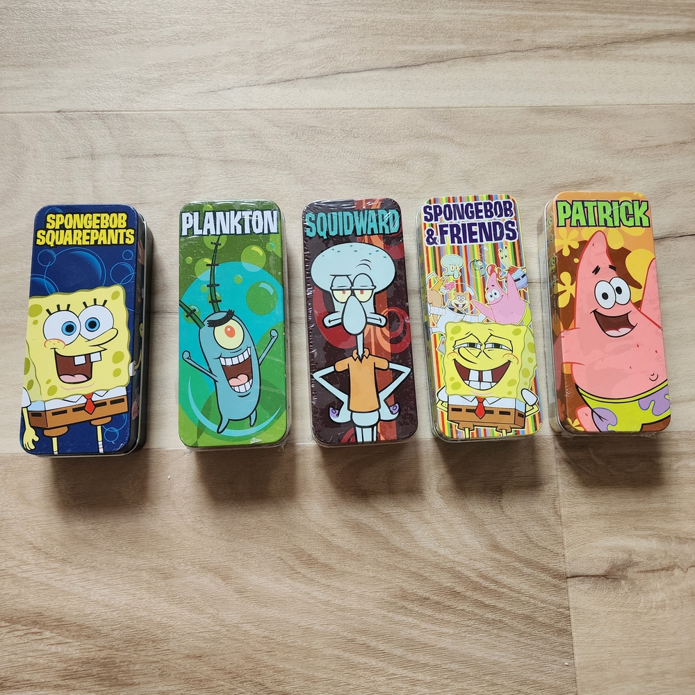 Watches SpongeBob Squarepants Set Of 5 NIB